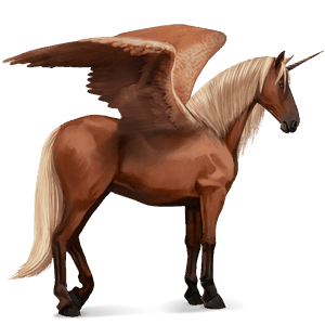 winged riding unicorn black tobiano