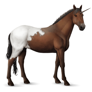 riding unicorn dapple grey