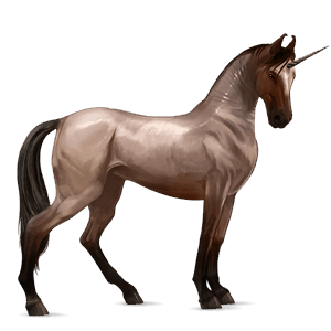 riding unicorn quarter horse strawberry roan
