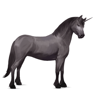 unicorn pony kerry bog mouse grey