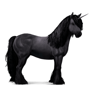 riding unicorn vanner dun tobiano