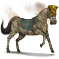 riding unicorn mummy