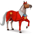 riding horse richelieu coat