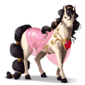 riding horse dun