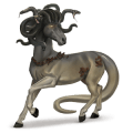 riding unicorn tennessee walker light grey