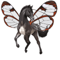 riding unicorn purebred spanish horse dapple grey