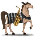 riding pegasus holsteiner black