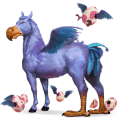 wandering horse egg throwing