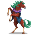 divine horse pixel art