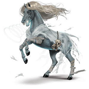 unicorn pony australian pony light grey