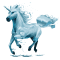 unicorn pony water element