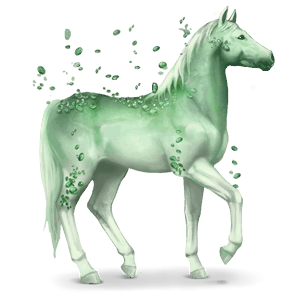 gemstone horse jade
